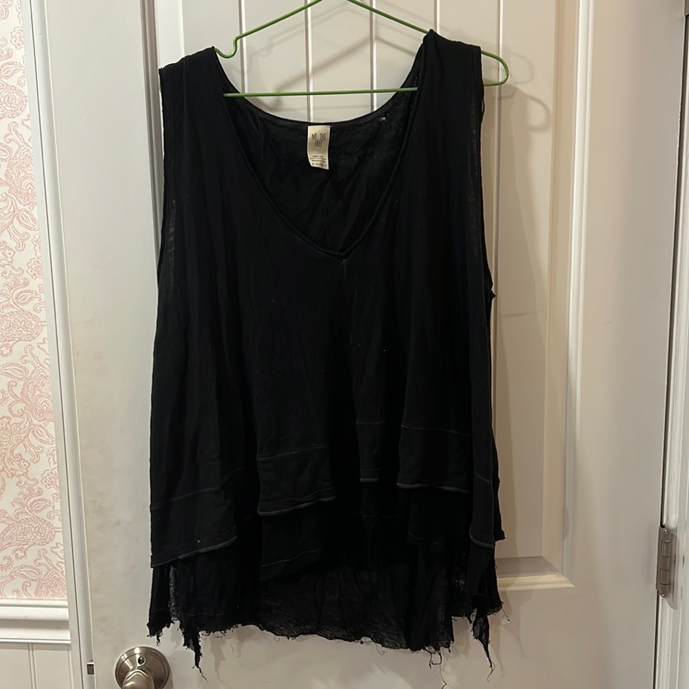 Free People Black Tank